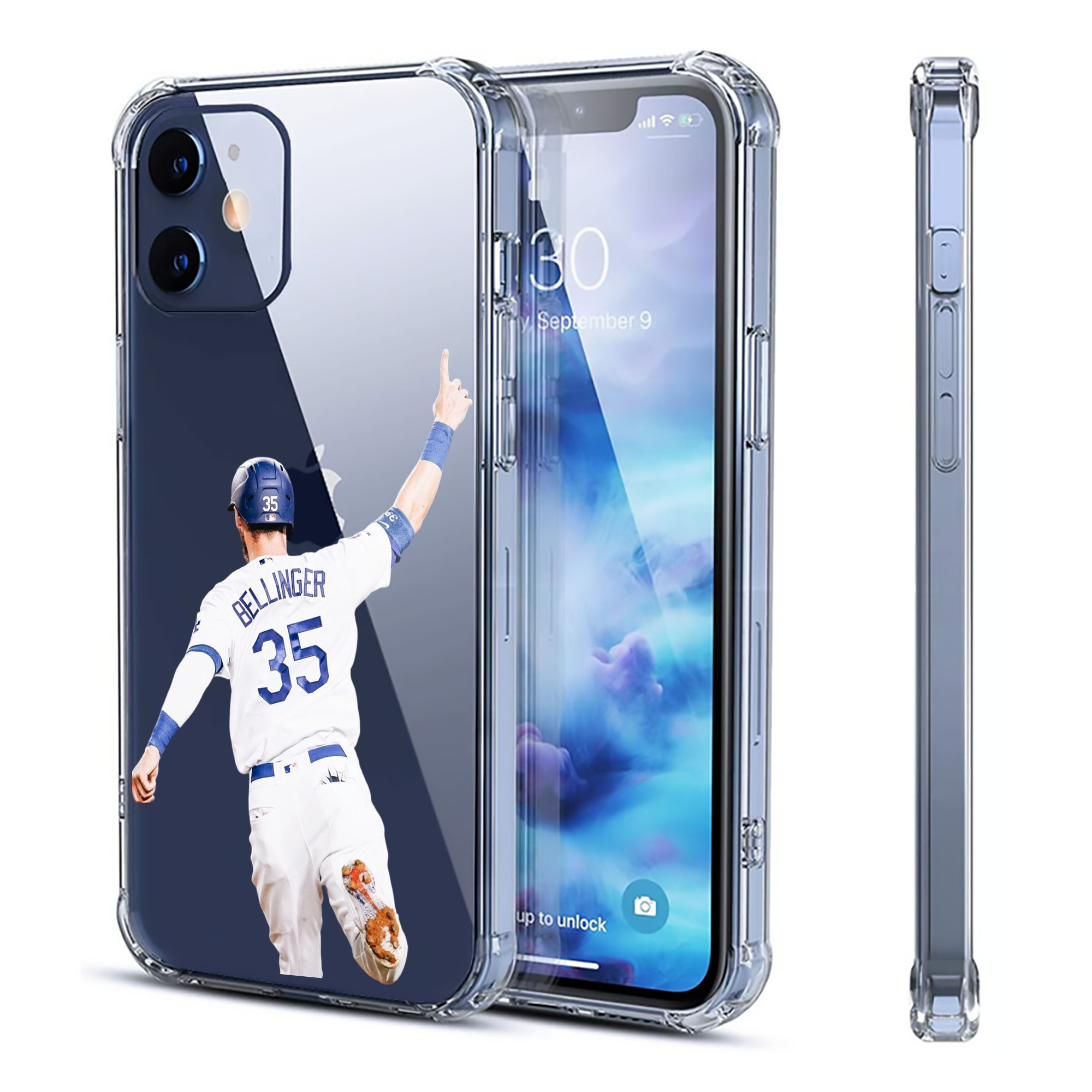  Clear IPhone 12 Case – Soft TPU With UV Print – Enhanced Drop Protection, Precise Fit, Anti-Fingerprint, Customizable Design, Scratch-Resistant, Yellow-Resistant